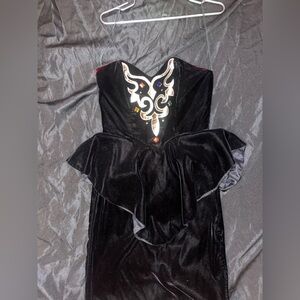 Vintage Dave & Johnny Black Cocktail Dress
